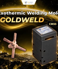 GOLDWELD CR33 Exothermic Welding Mold